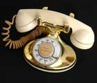 Was there 'retro' in the past? You bet! Nostalgia isn't a recent phenomenom. This Western Electric 202 telephone from 1955 was originally from the 1930s. Western Electric reissued it in 1955, appealing to folks then longing for the 'good old days' of the 1930s. Originally black, Western Electric dolled up the phone and named it the 'Imperial.' From 'Collecting: A Rationale' at the web's largest private collection of antiques & collectibles: https://www.ericwrobbel.com/collections