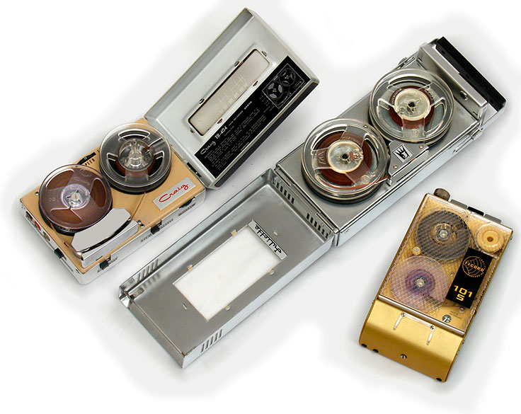 Pocket and Portable Tape Recorders