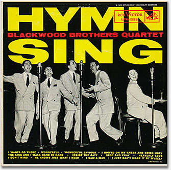 Record collecting, album covers: Hymn Sing / Blackwood Brothers Quartet, RCA Victor LPM-1255. From 'Records, Album Covers' at the web's largest private collection of antiques & collectibles: https://www.ericwrobbel.com/collections/records-1.htm
