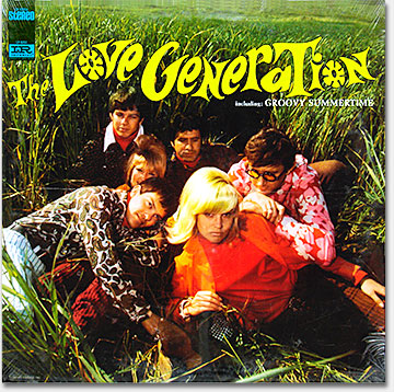 Record album covers: Crass commercialization of '60s youth culture in the packaged hippies dubbed 'The Love Generation.' Ever wonder where the values and hopes of the 1960s went? This should give you a clue. Groovy Summertime, Imperial LP-9351, Art Direction: Woody Woodward, Design: Andrew C. Rodriguez, Photography: Ivan Nagy, Fashions by Zeidler & Zeidler & The Flare. From the web's largest private collection of antiques & collectibles: https://www.ericwrobbel.com/collections/records-2.htm