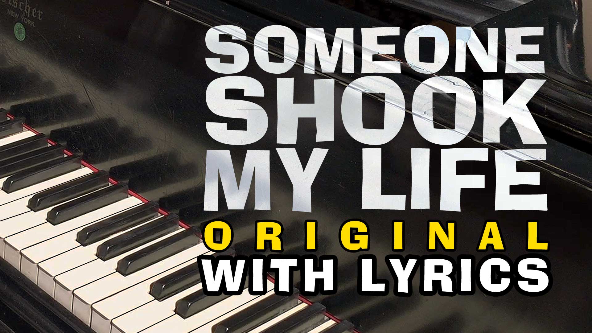 SOMEONE SHOOK MY LIFE by Eric Wrobbel